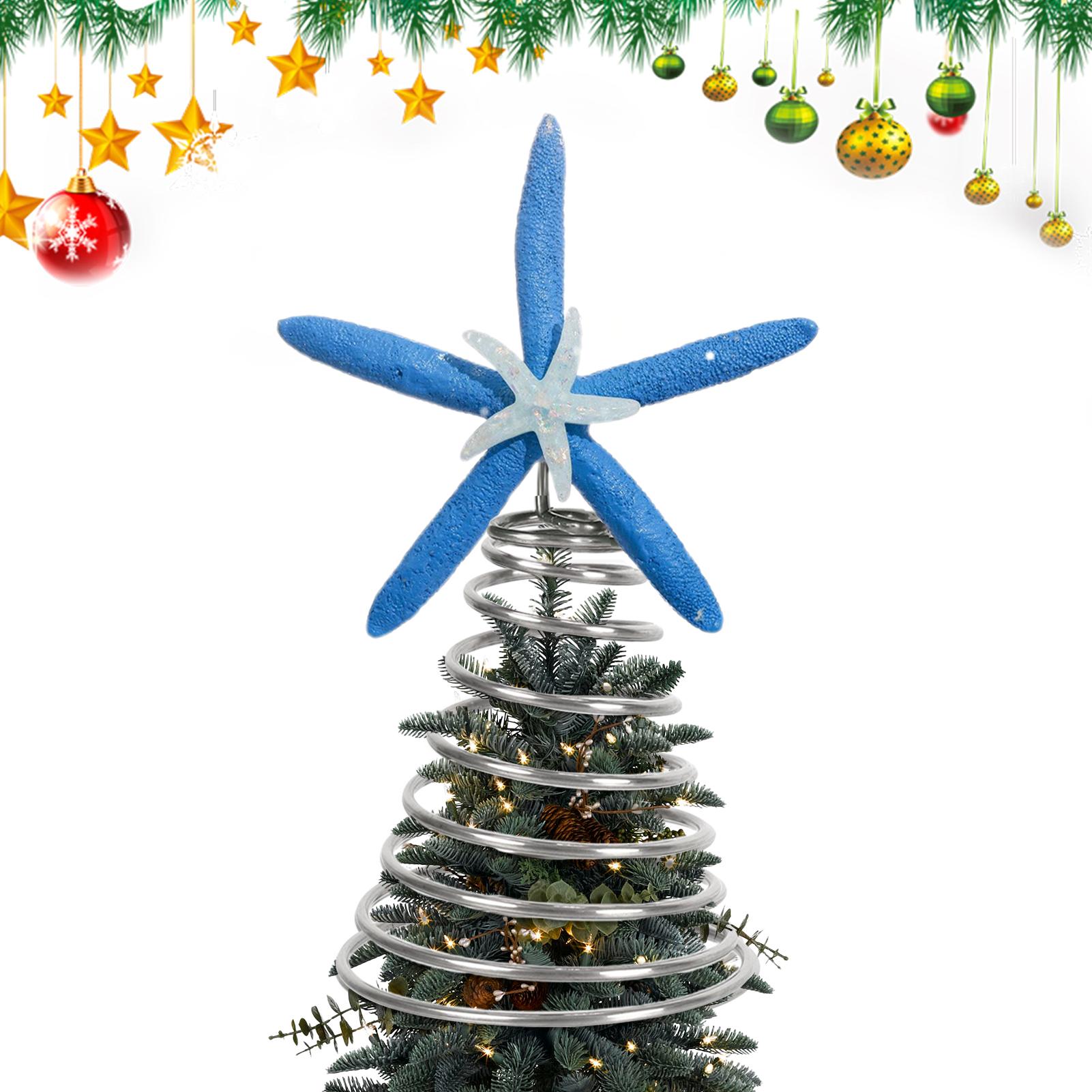 Star Tree Topper - Noel Ağacı Topper Yıldız Yaratıcı Noel