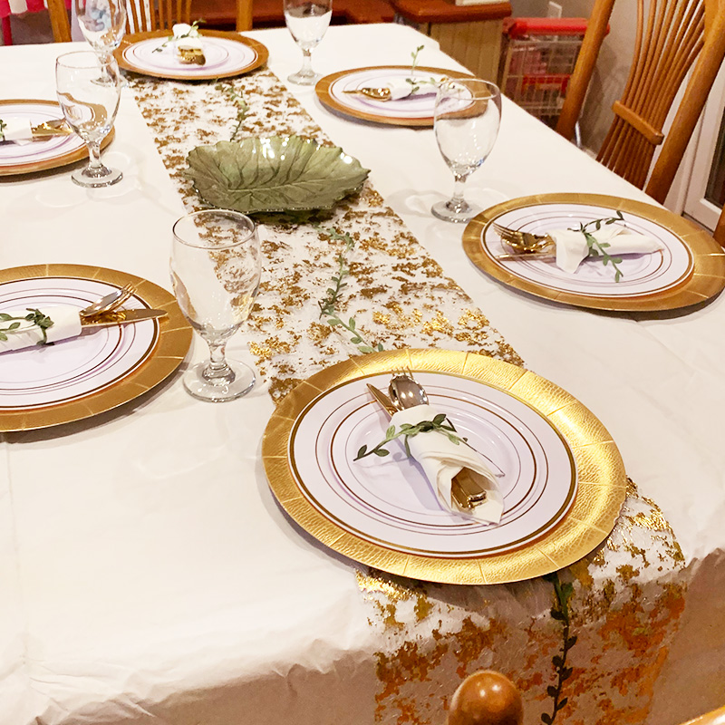 273/500cm düğün masa koşucular - Christmas Table Runner incelemesi ve fiyatı