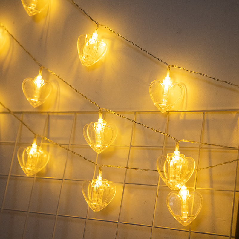 Kalp Şeklinde Dize Işıklar, Sı - Led Fairy String Lights incelemesi ve fiyatı