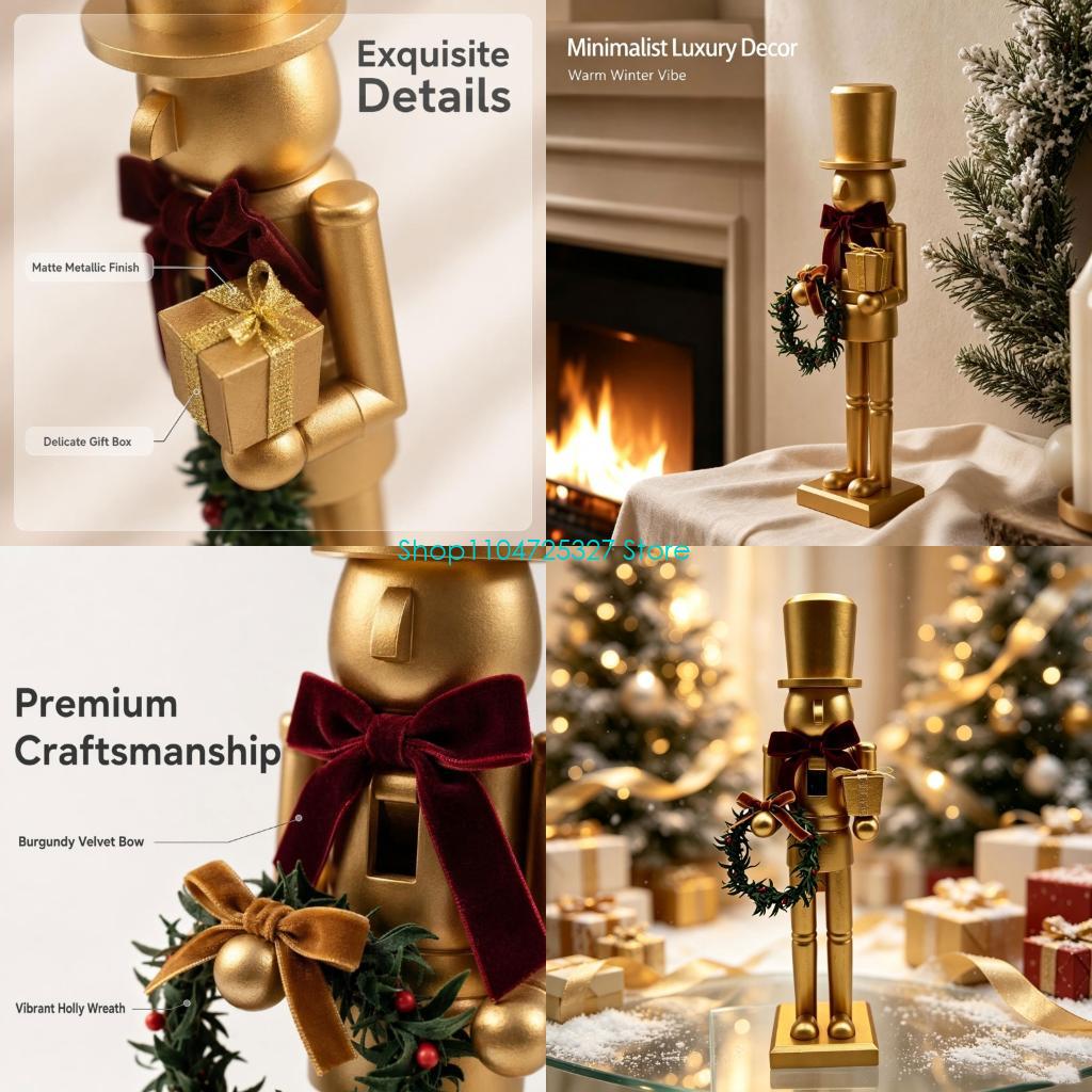 D8KF Mat Altın Tatil Üstü Fınd - Nutcracker Figurine incelemesi ve fiyatı