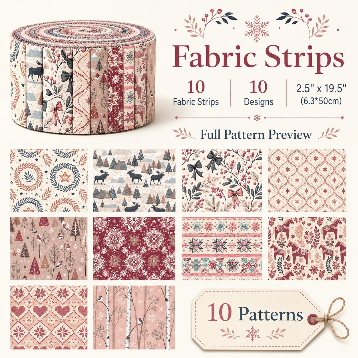 10 adet Noel Kar Kuşu Desenli  - Christmas Table Runner incelemesi ve fiyatı