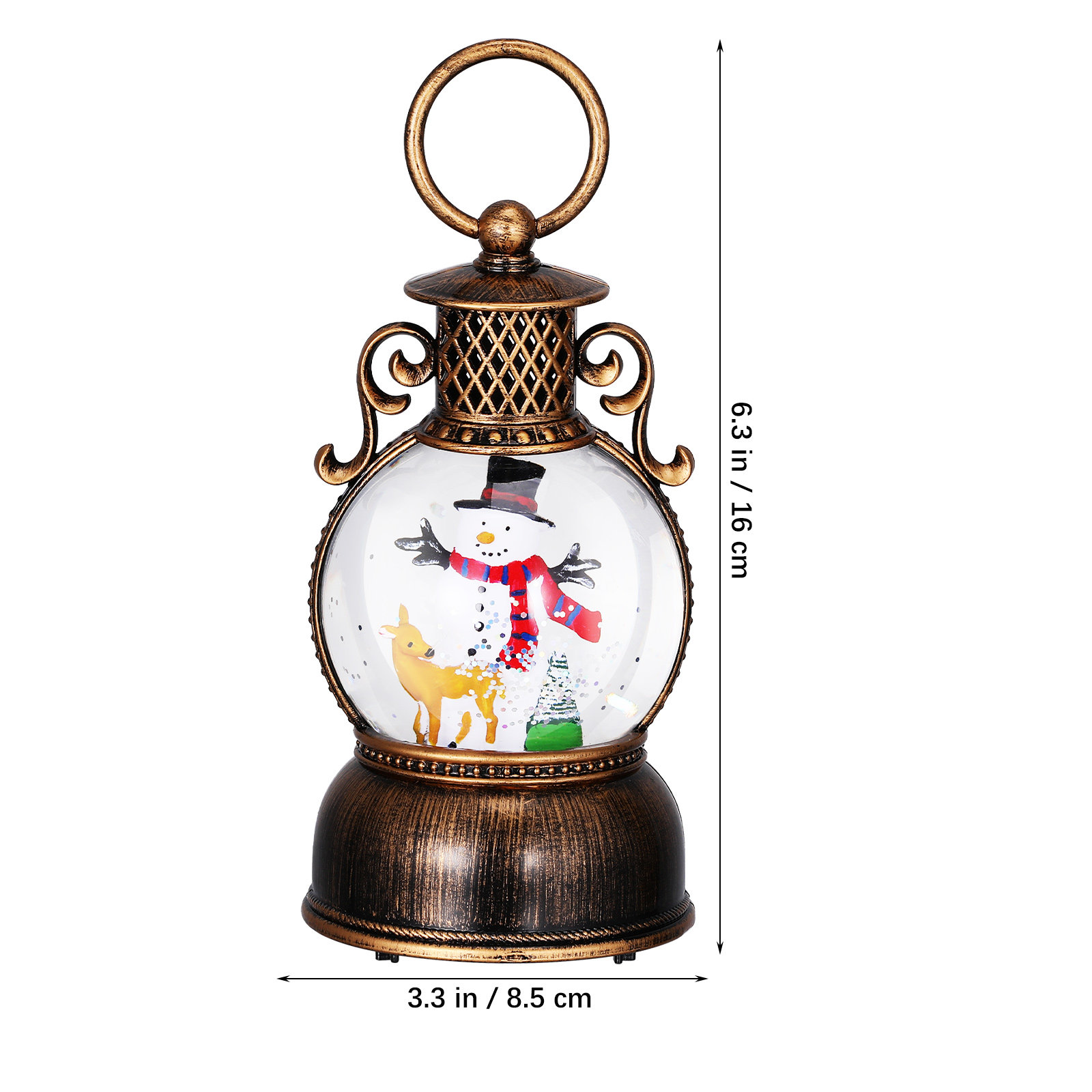 Noel Müzik Kutusu Işıklı Küre  - Snow Globe Musical incelemesi ve fiyatı