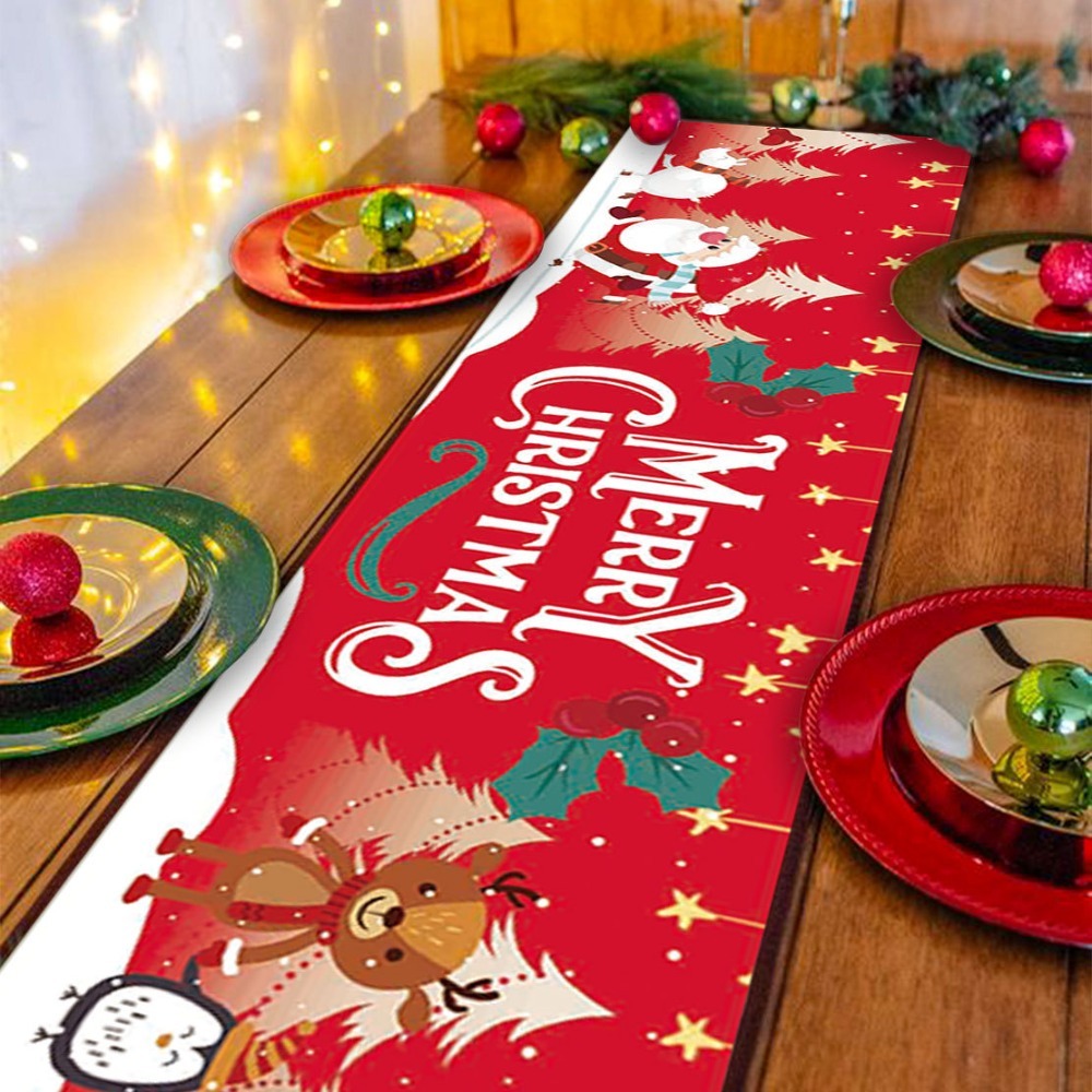 Noel Temalı Masa Örtüsü, Noel  - Christmas Table Runner incelemesi ve fiyatı