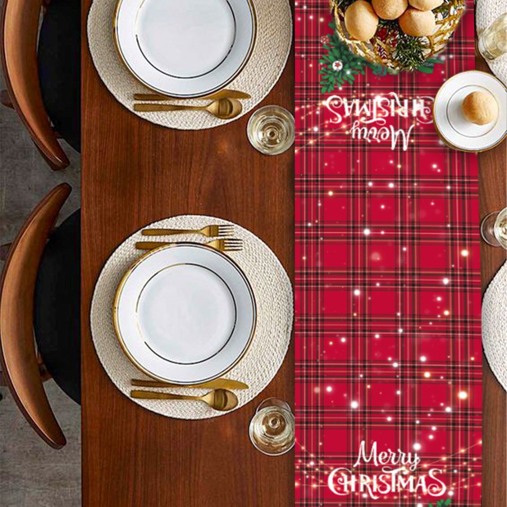 Noel Temalı Masa Örtüsü, Noel  - Christmas Table Runner incelemesi ve fiyatı