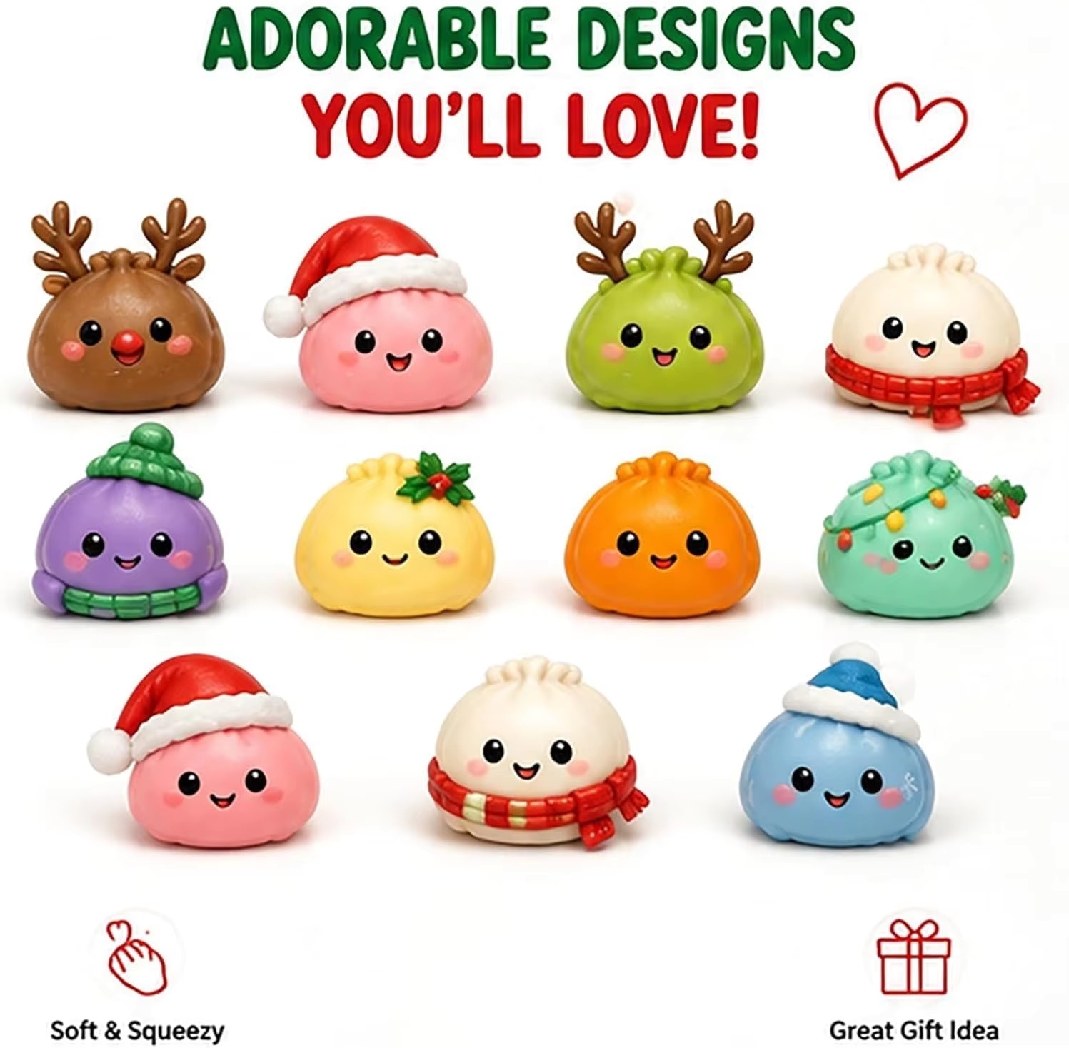 2026 Noel Squishy Advent Takvi - Advent Calendar Gift incelemesi ve fiyatı