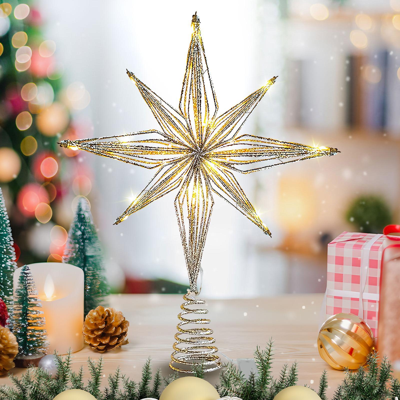 Noel Ağacı Tepesi Süsü 3D Yıld - Star Tree Topper incelemesi ve fiyatı